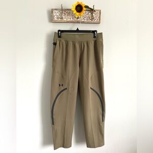 UNDER ARMOUR Women's UA Unstoppable Crop Pants-Size Small